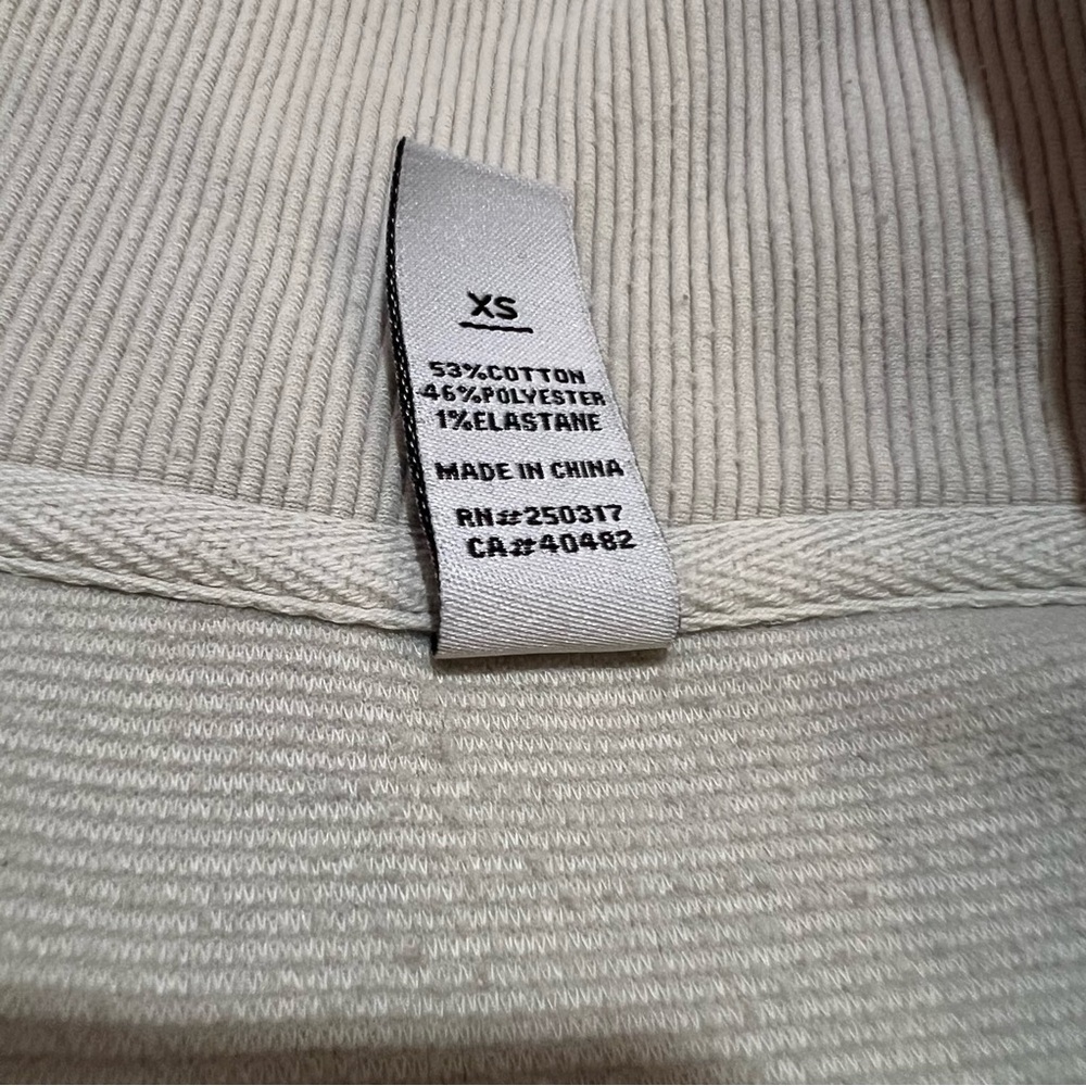 Varley Cream Bomber Jacket - Picture 6 of 9